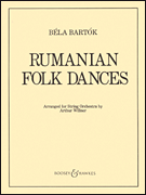 Rumanian Folk Dances Orchestra sheet music cover